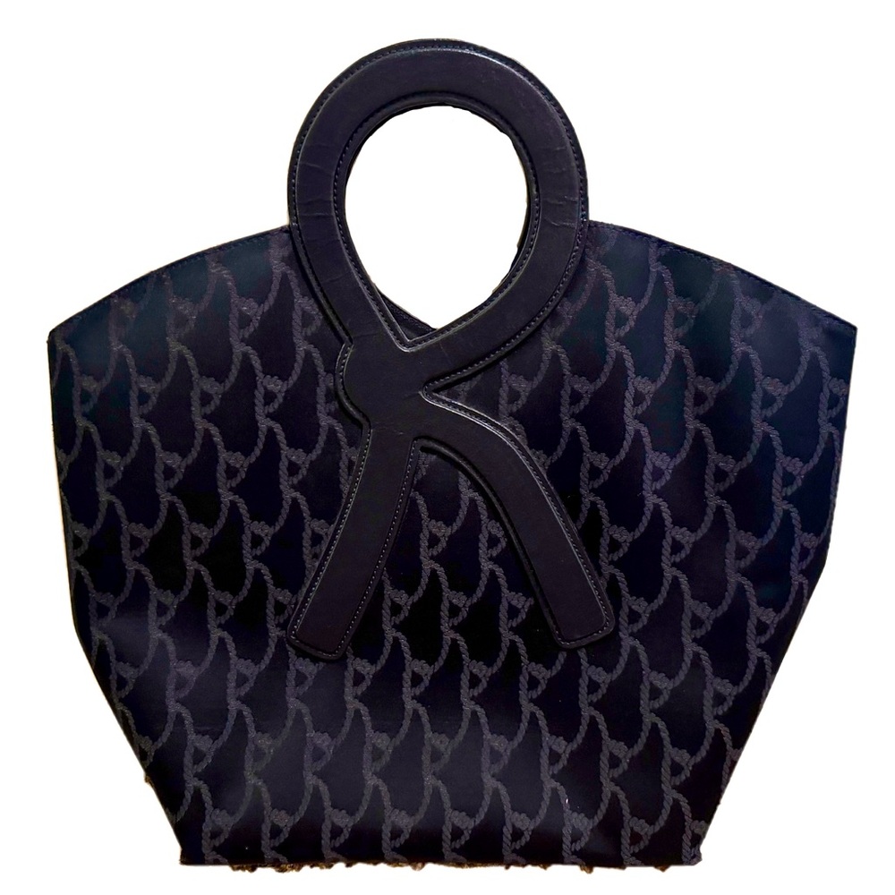 Roberta di Camerino Vintage Hand Bag/Purse with R-handle 👜📞